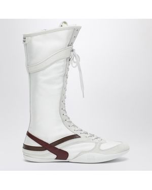 Miu Miu Boxer Boots Gymnasium - White