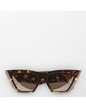 Phoebe Philo Occhiali Da Sole Peak - Marrone
