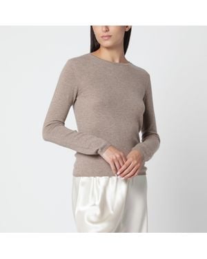 Almada Label Pull Awa En Cachemire - Gris