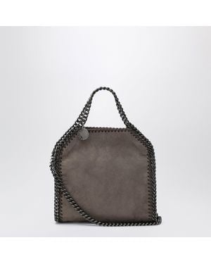 Stella McCartney Falabella Dark Taupe Mini Tote Bag - Grey