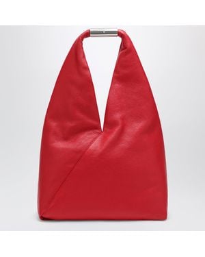 MM6 by Maison Margiela Medium Japanese Bag Jewel Handle - Red