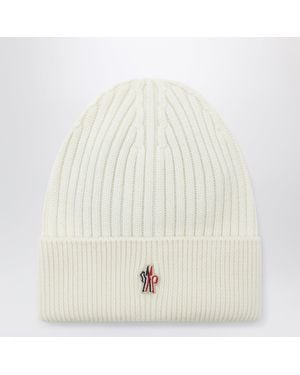 Moncler Berretto Bianco Avorio