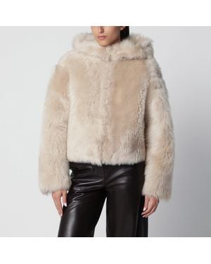 Arma Bianca Reversible Alabaster Zip-Up Jacket - Natural