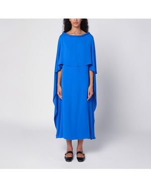 Electric blue bardot dress hotsell