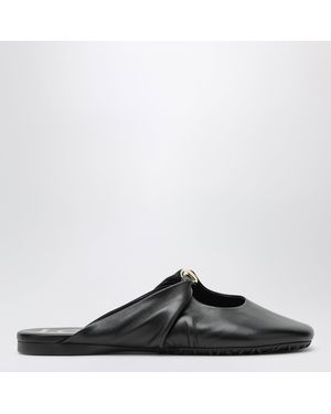 Loewe Pebble Sabot - Black