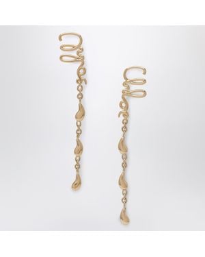 Chloé Iconic Dangling Earrings - Metallic