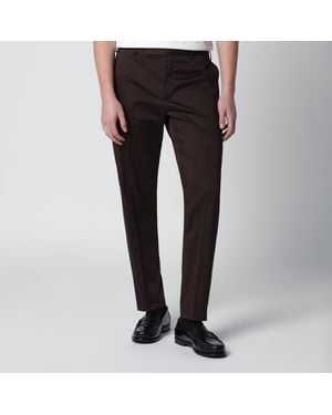 PT Torino Cotton-Blend Trousers - Multicolour