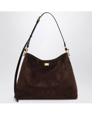 Dolce & Gabbana Borsa Vittoria Grande Ebano Moro - Marrone