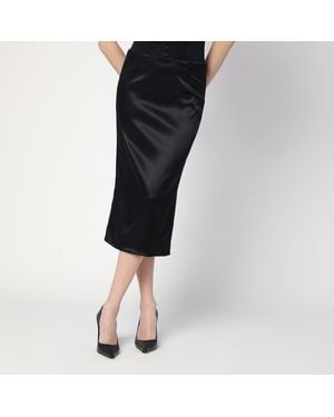 Dolce & Gabbana Dolce&Gabbana Midi Skirt With Corset Belt in