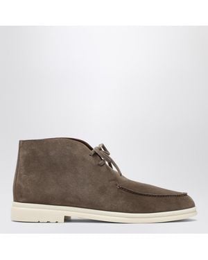 Loro Piana Walk And Walk Ankle Boots - Brown