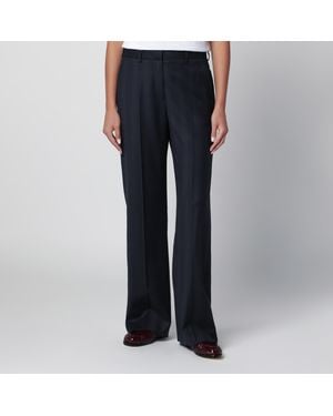 Blazé Milano Prince Of Wales Pattern Lundy Pants - Blue
