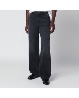 Séfr Relaxed Cut Washed Jeans - Blue