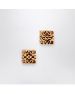 Loewe Anagram Earrings - Metallic