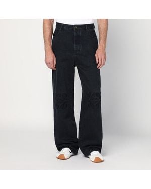 Loewe Jeans ampio anagram - Nero