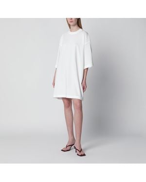 Bottega Veneta Cotton T-Shirt Dress - White