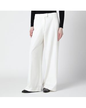 Frankie Shop Brickell Wool-blend Trousers - White