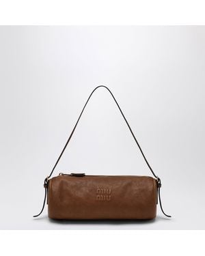 Miu Miu Rovere Pouch - Brown