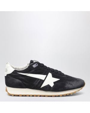 Golden Goose Marathon Trainers - Blue