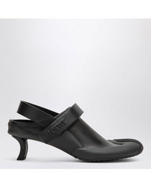 Loewe Dive Slingbacks - Black