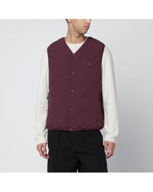 Purple Mountain Observatory Wine-Colored Nylon Vest - Purple