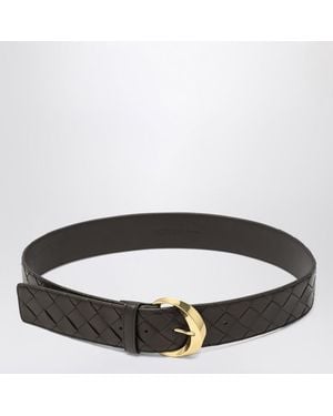 Bottega Veneta Cintura in intrecciato - Marrone