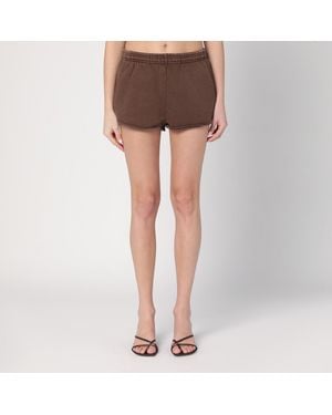 Entire studios Cotton Flared Pants - Brown