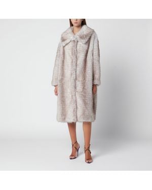 S.w.o.r.d 6.6.44 Pearl Faux Fur Coat - Grey