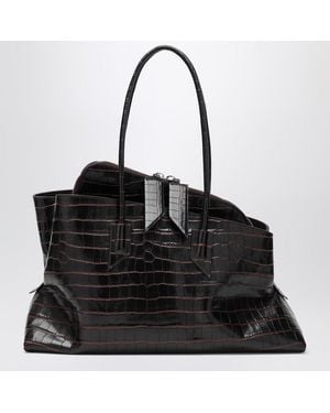 The Attico Sac La Passeggiata Medium Coffee - Noir