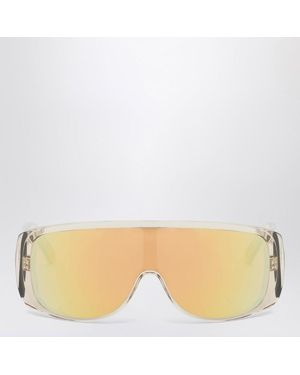Retrosuperfuture Occhiali da sole mask avorio - Neutro