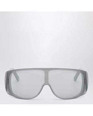 Retrosuperfuture Occhiali da sole mask grigi - Grigio