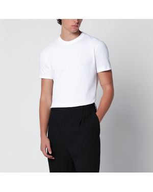 Saint Laurent Cassandre T-Shirt - White