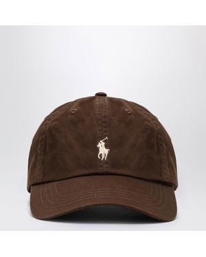 Polo Ralph Lauren Baseball Cap With Logo - Brown