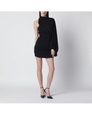 ANDAMANE One-Shoulder Mini Dress - Black