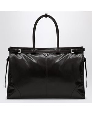 Prada Bonnie Shopping Bag - Black