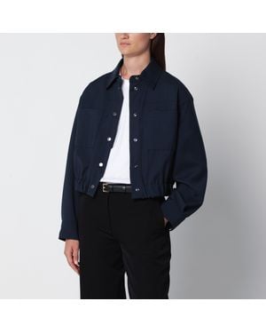 Weekend by Maxmara Short Wool Jacket - Blue