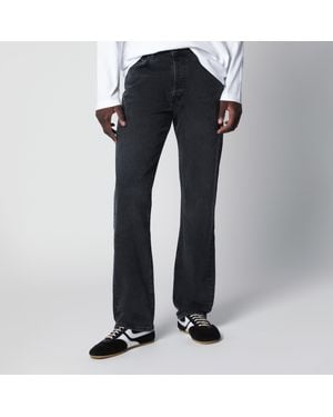Jeanerica Vintage-Effect Casual Jeans - Blue