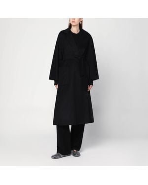 Max Mara Cappotto a vestaglia in cashmere - Nero