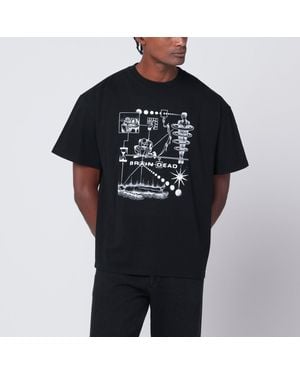 Brain Dead Mind Puzzle T-shirt - Black