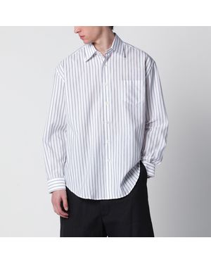 NAMACHEKO Striped Cotton Shirt - White