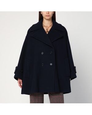Chloé Cappotto doppiopetto ampio - Blu