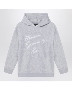 Givenchy Hoodie With Embroidered Logo - White