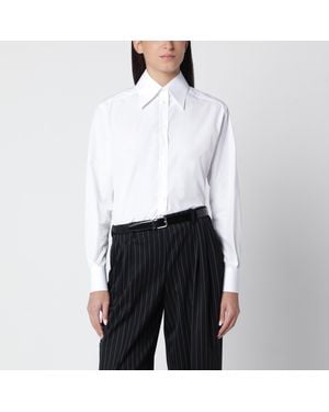 Dolce & Gabbana Cotton Poplin Shirt - White