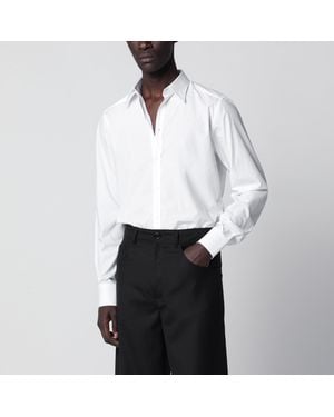 Dolce & Gabbana Martini Cotton Poplin Shirt - White