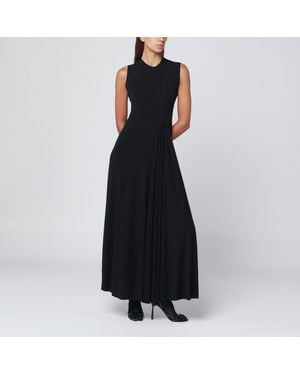 Balenciaga Sleeveless Long Dress - Black