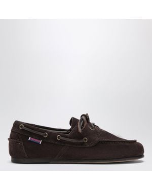 Sebago Owen Suede Boat Shoes - Black