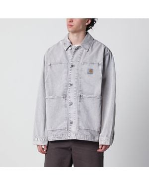 Carhartt Og Double Front Jacke Shale/Chalk Wash - Grey