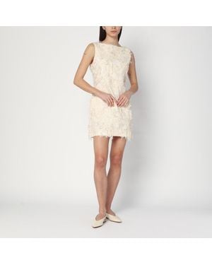 MKDT STUDIO Atelier Dashan Cream-Colored Dress - Natural