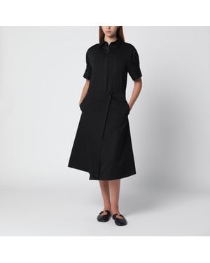 Loewe Cotton Shirt Dress - Black