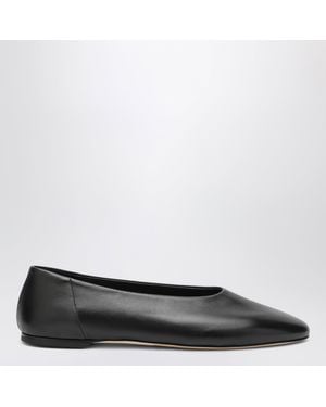 TOTEME Slip-On Nappa Ballet Flats - Black