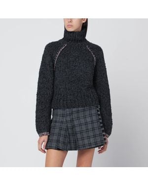 DURAZZI MILANO Turtleneck Sweater - Black